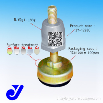 Pipe Foot Cup with Color Zinc Treatment (JY-1200C)